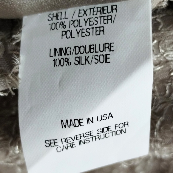 Theyskens' X‎ Theory Felda Silver Textured Cocktail Dress